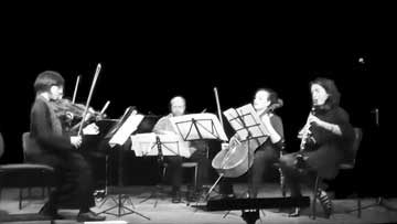 
        Alexander Krein. Esquisses hébraïques. Op. 12. Nigunim La-Ad Ensemble (K. Goldenzweig (clarinet), E.Yanovitsky and T. Malkin (violin), A. Boazson (Viola), Y. Donichev (Cello). Jerusalem, 2015
